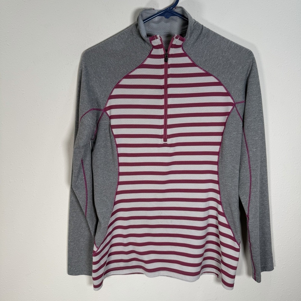 Patagonia Base Layer Top Womens Capilene 3 Midweight Sz S 1/4 Zip Pullover